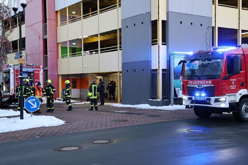 Einsatzfoto F 1 Feuer in Toilette