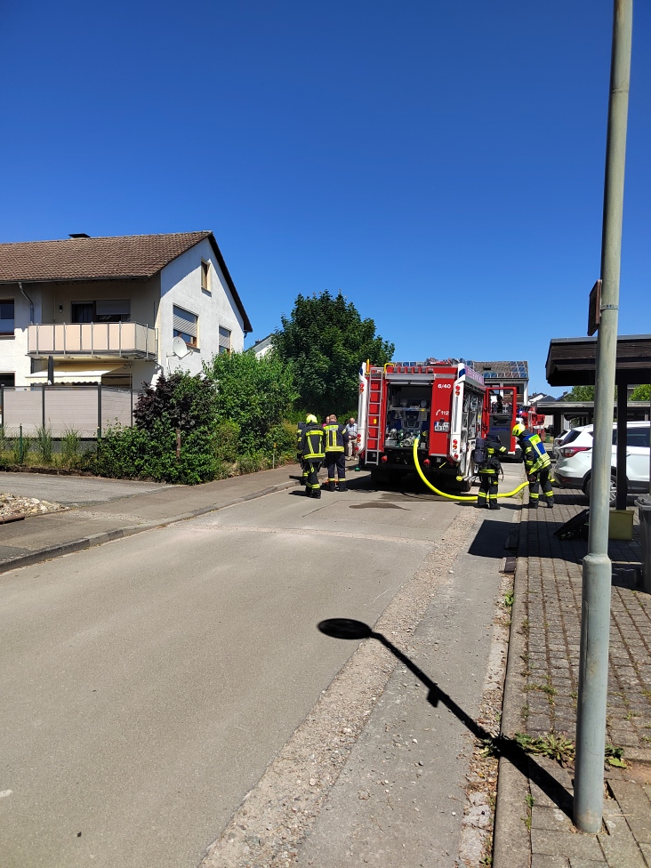 Einsatzfoto F 2 Küchenbrand